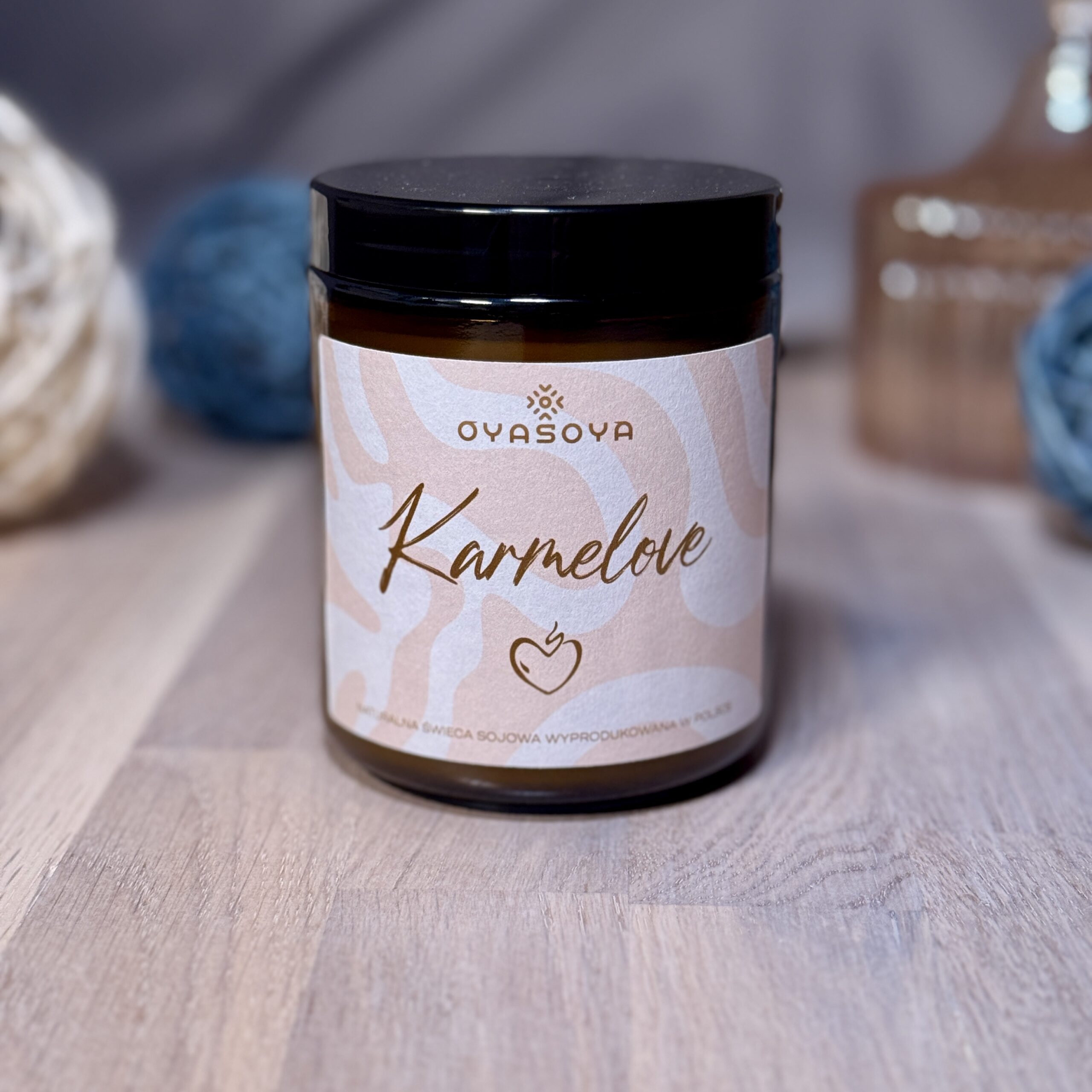 Świeca sojowa Karmelove
